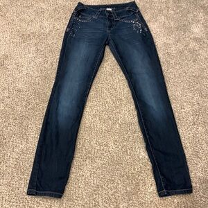 MAURICE’S straight leg embellished jeans